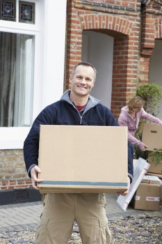 Commercial moving team planning an office relocation in France