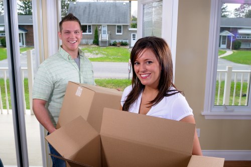 Person using assistive technology on a France removals website