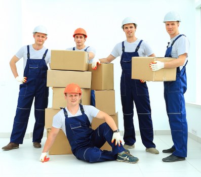 Office relocation planning and transport support in a French business district