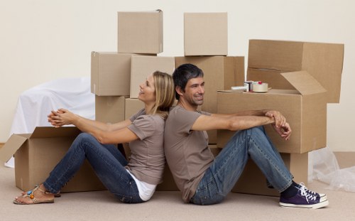 Team monitoring labour standards in a removals supply chain