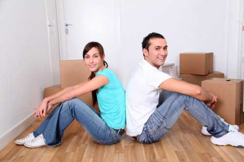 Organized moving process for a France removals company